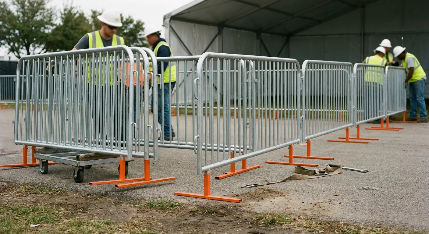Pedestrian Barricades in West Bloomfield, MI