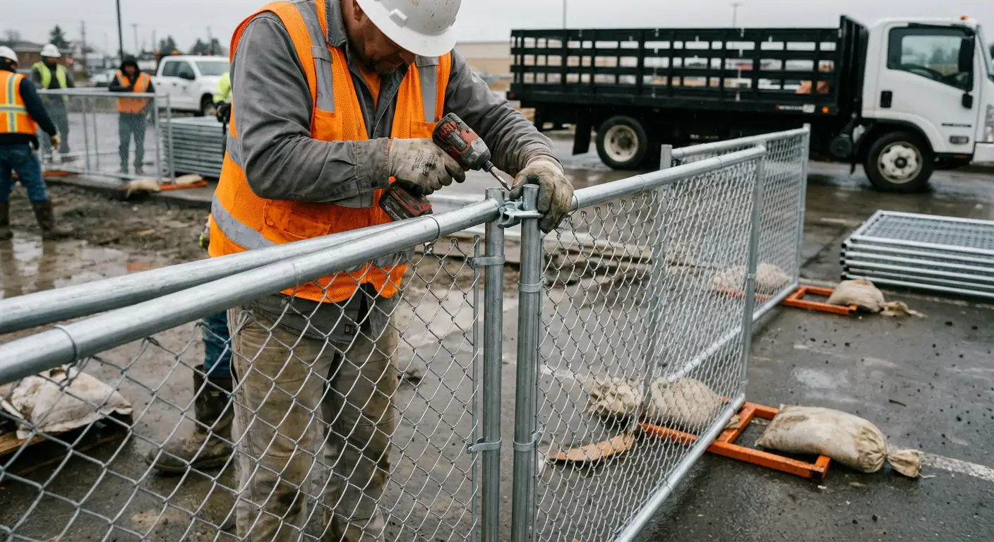 Physical security fencing for site investigation in West Bloomfield, MI