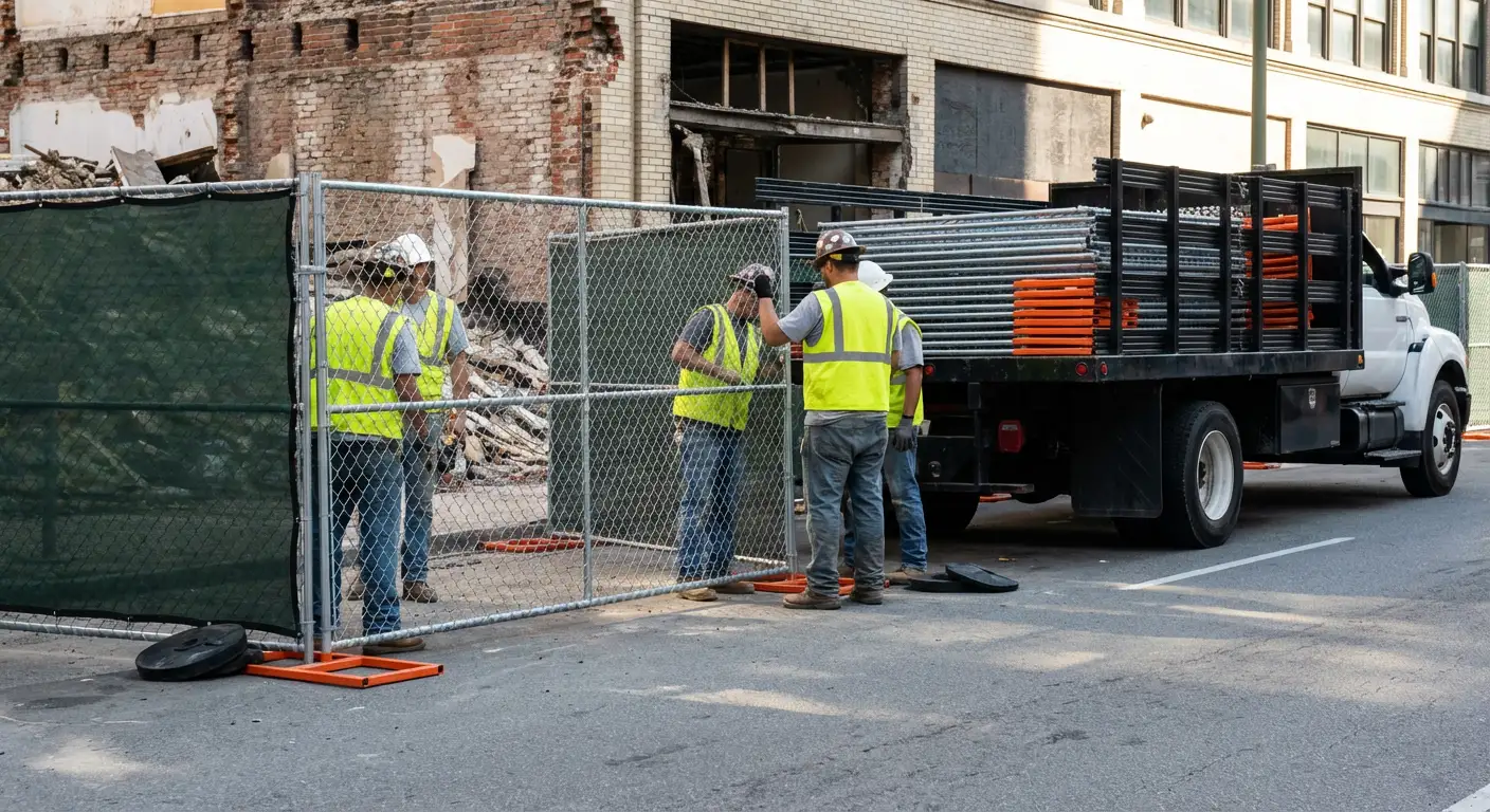 West Bloomfield fencing logistics and security challenges