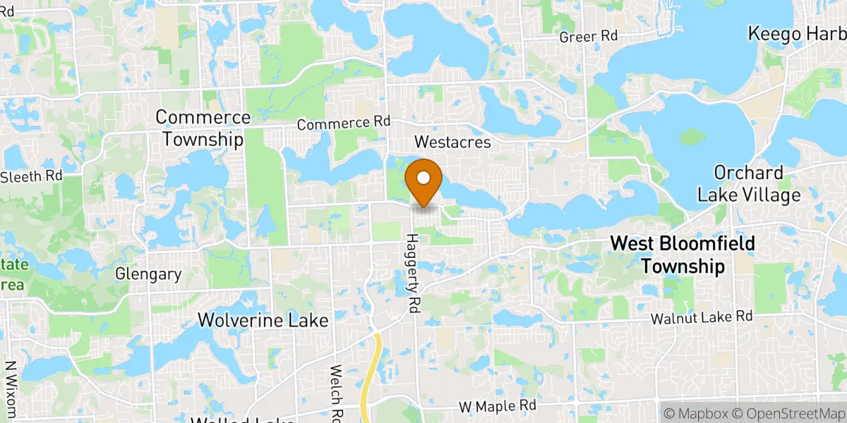  neighborhood map in West Bloomfield, MI