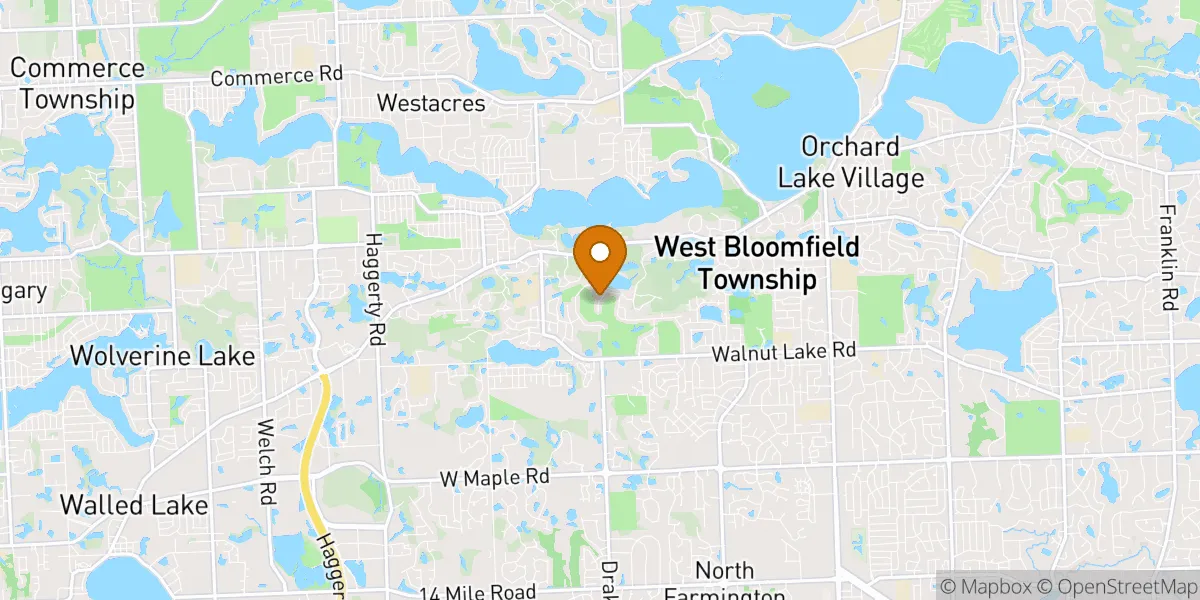  neighborhood map in West Bloomfield, MI