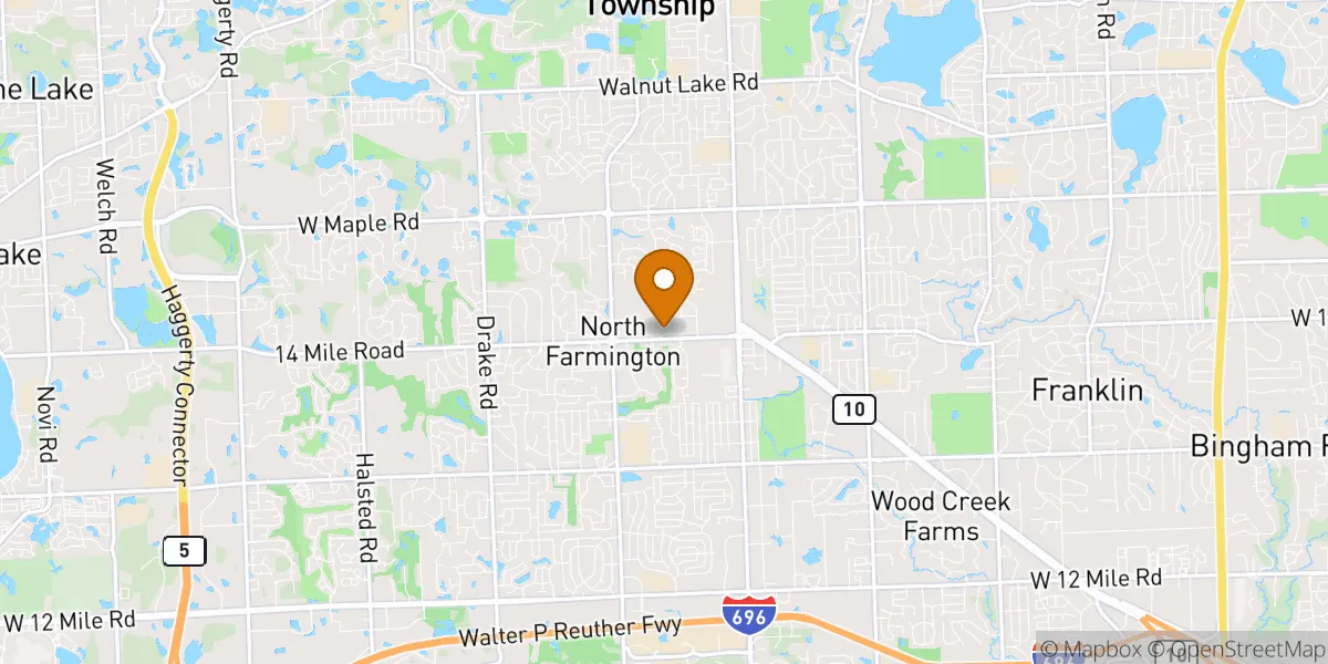  neighborhood map in West Bloomfield, MI